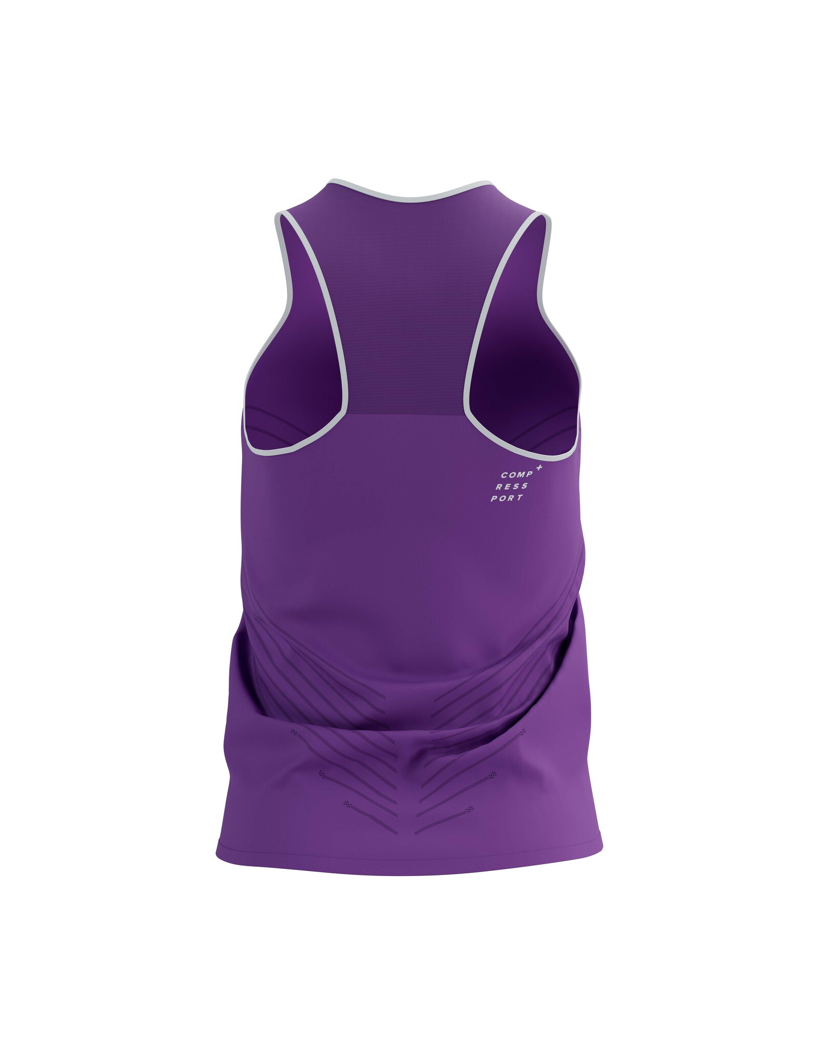 Compressport Performance Singlet W - Royal Lilac/White