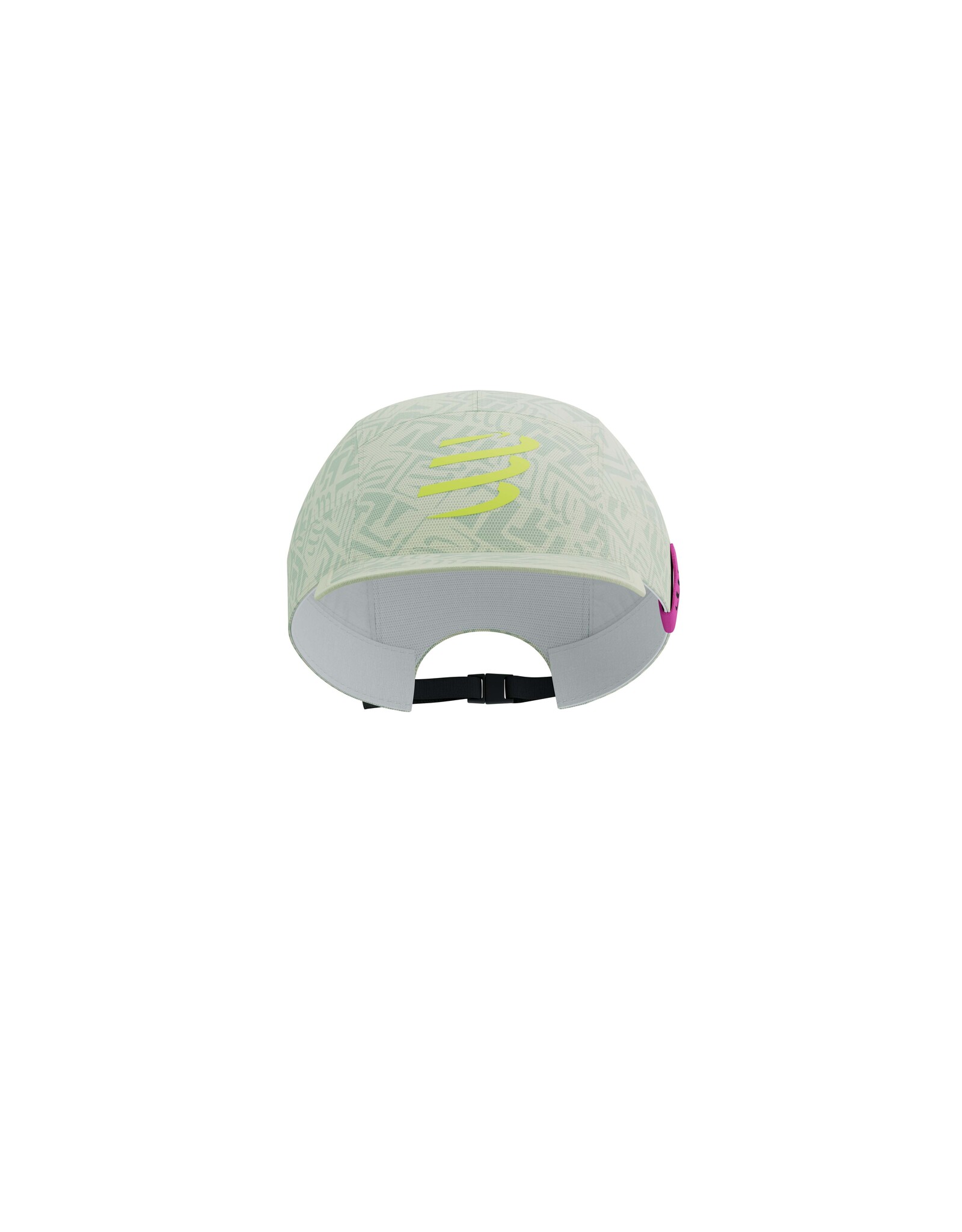 Compressport 5 Panel Light Cap - Sugar Swizzle/Ice Flow/Safety Yellow