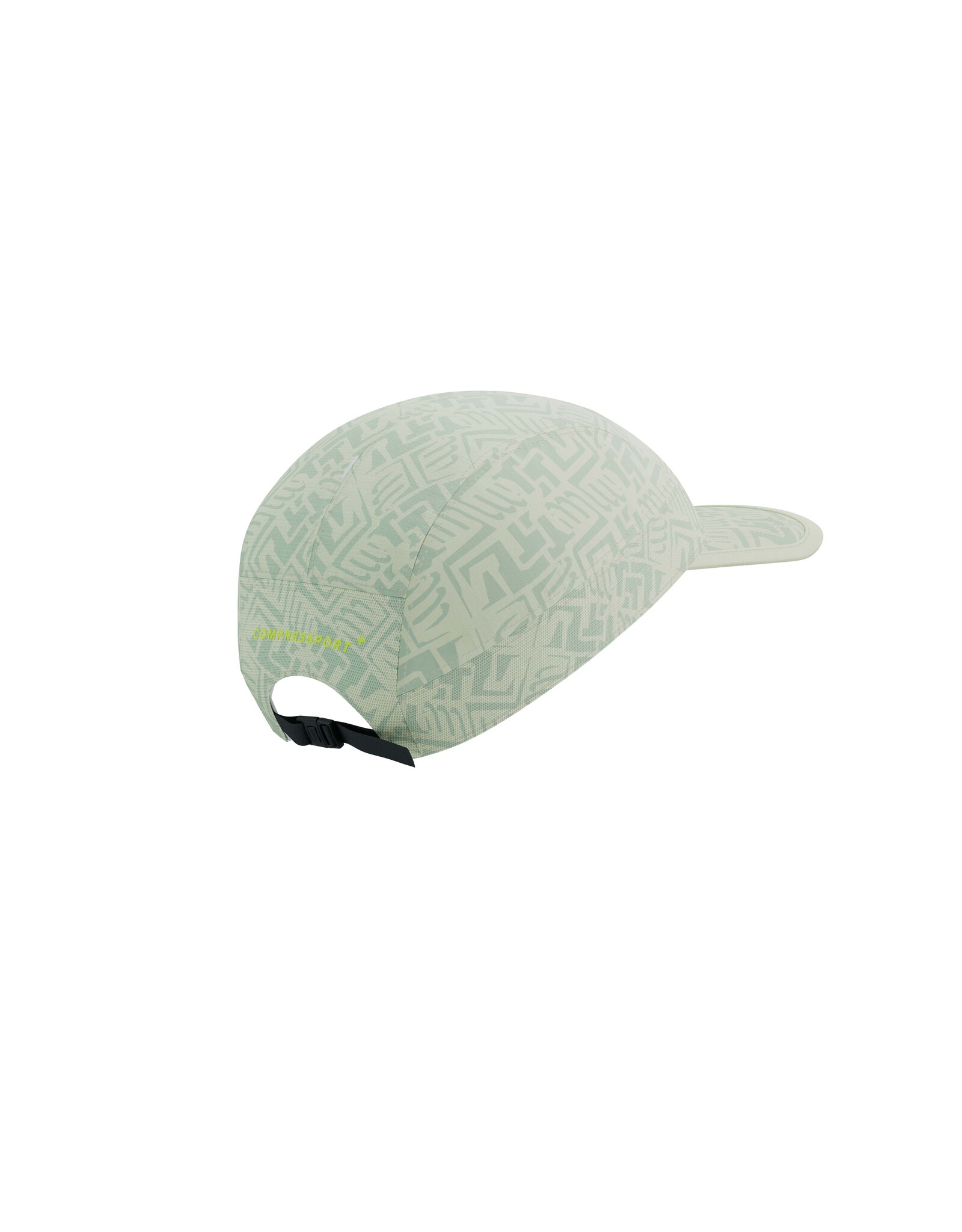 Compressport 5 Panel Light Cap - Sugar Swizzle/Ice Flow/Safety Yellow