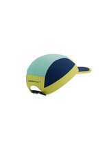 Compressport 5 Panel Light Cap - Eggshell Blue/Green Sheen/Dress Blues