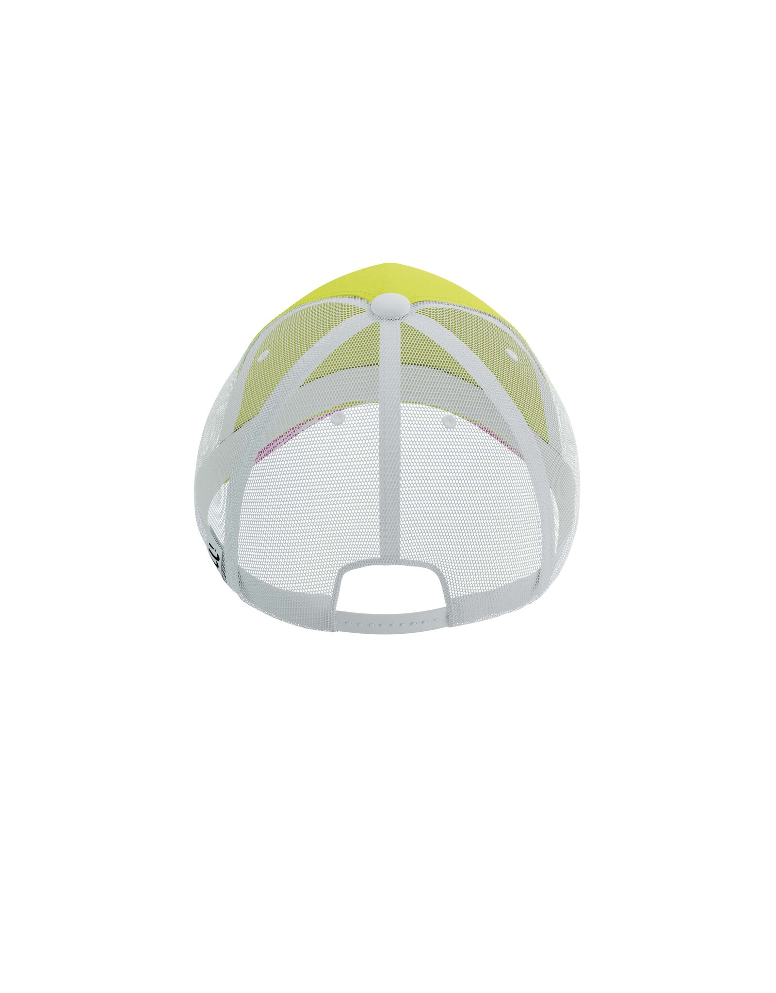 Compressport Trucker Cap - White/Safety Yellow/Neon Pink