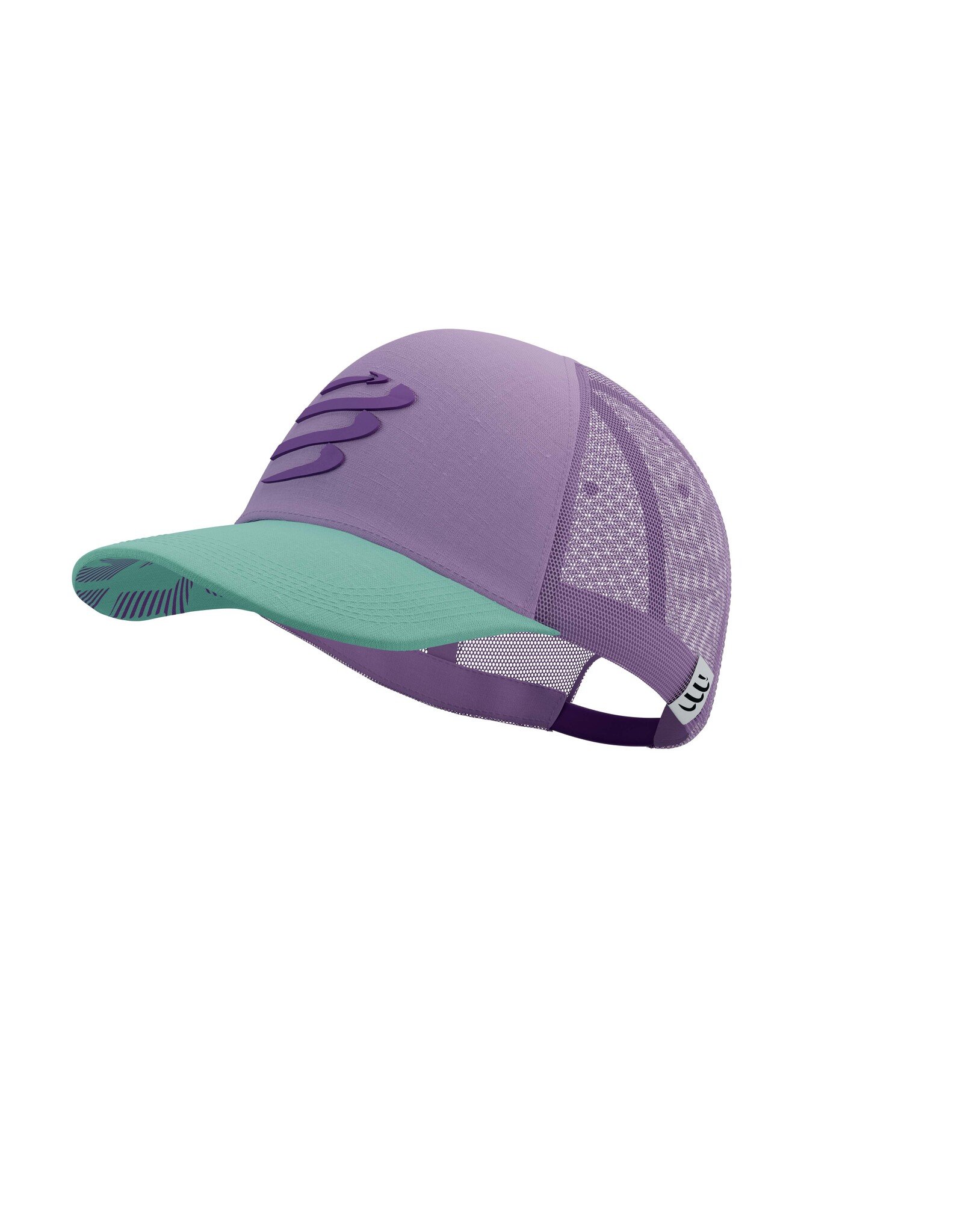 Compressport Trucker Cap - Lupine/Royal Lilac/Eggshell Blue