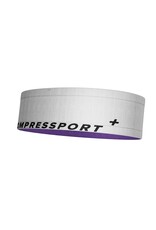 Compressport Free Belt - White/Royal Lilac
