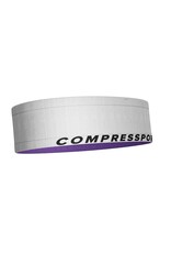 Compressport Free Belt - White/Royal Lilac