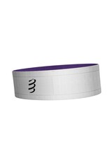 Compressport Free Belt - White/Royal Lilac