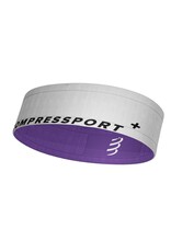 Compressport Free Belt - White/Royal Lilac