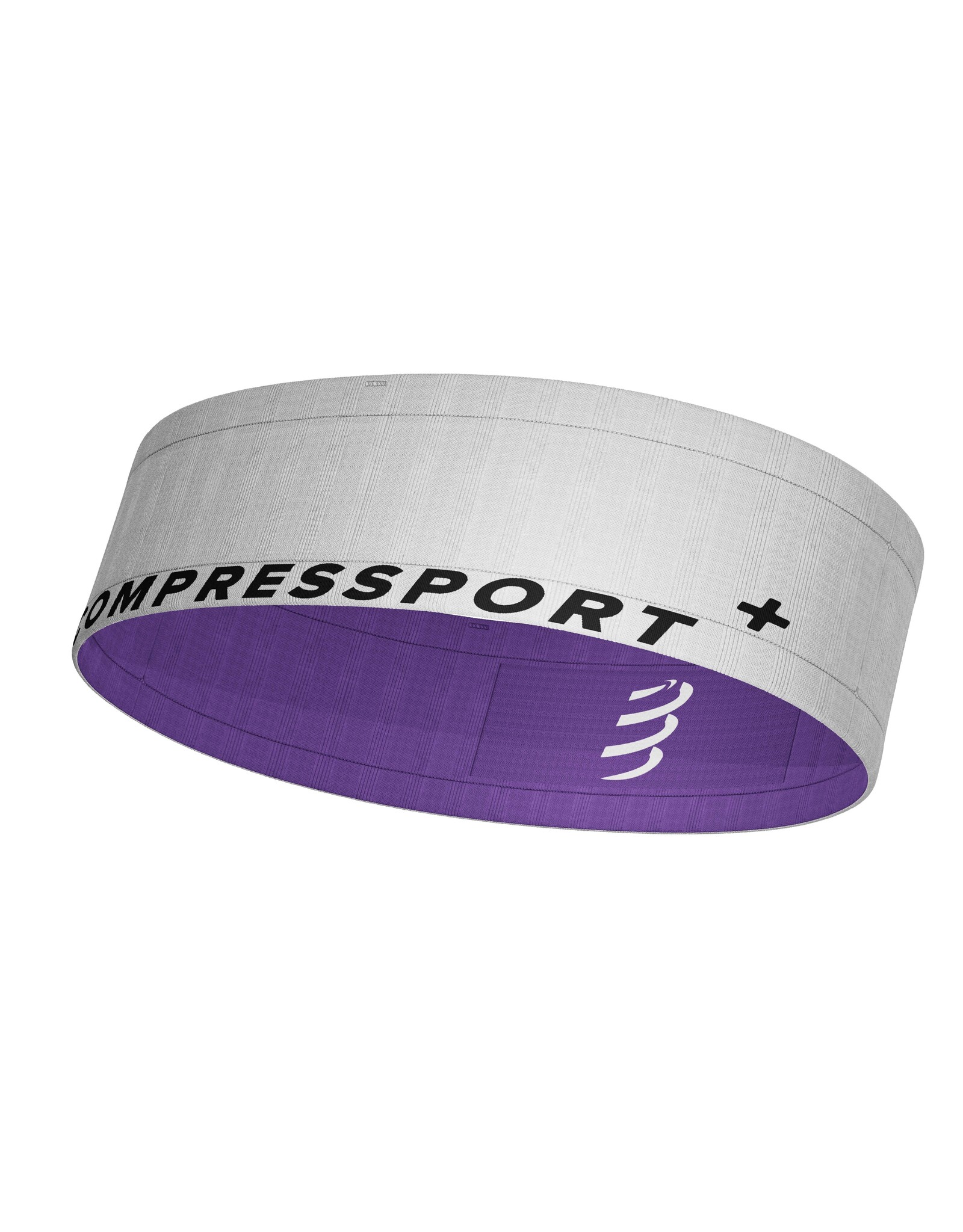 Compressport Free Belt - White/Royal Lilac