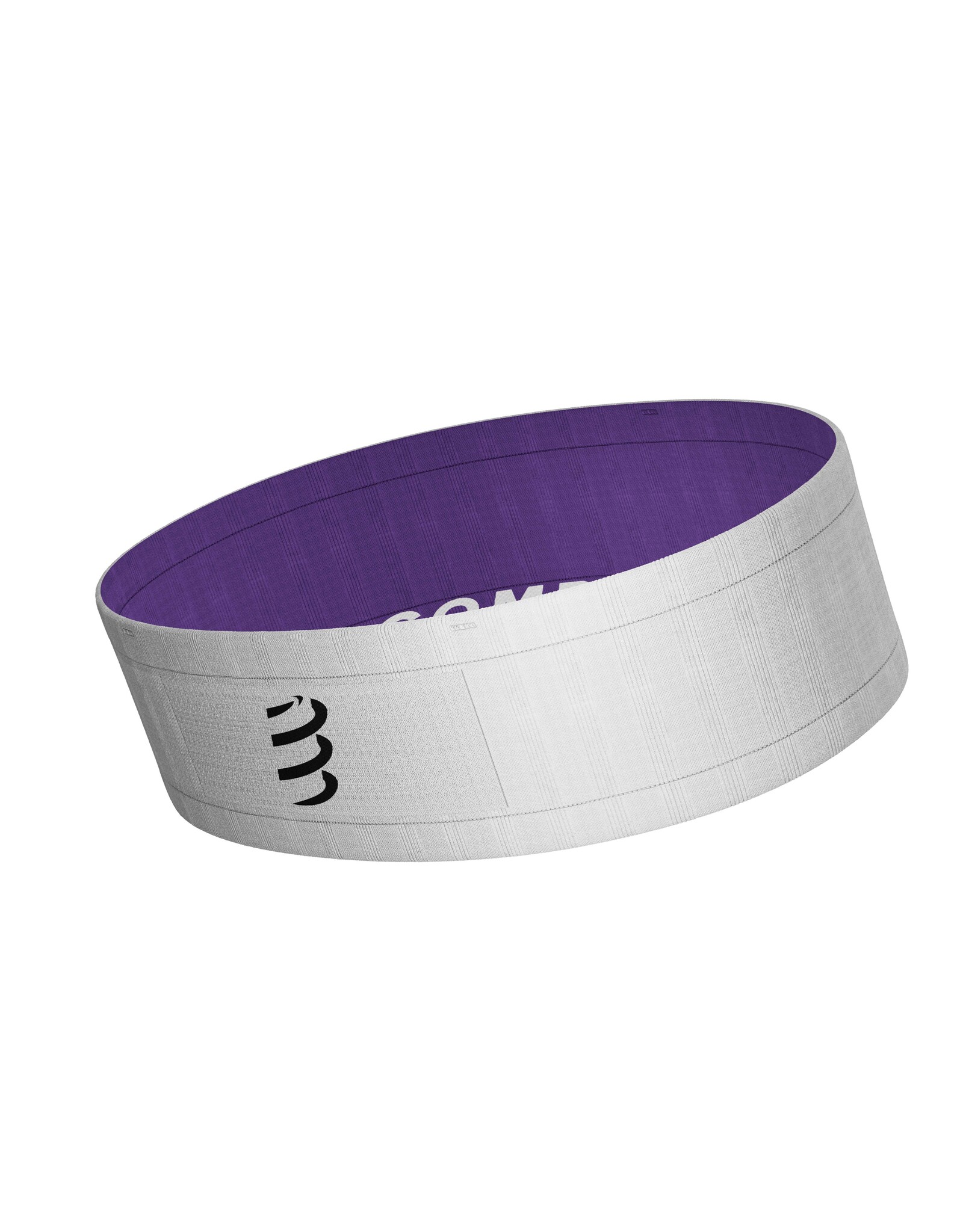 Compressport Free Belt - White/Royal Lilac