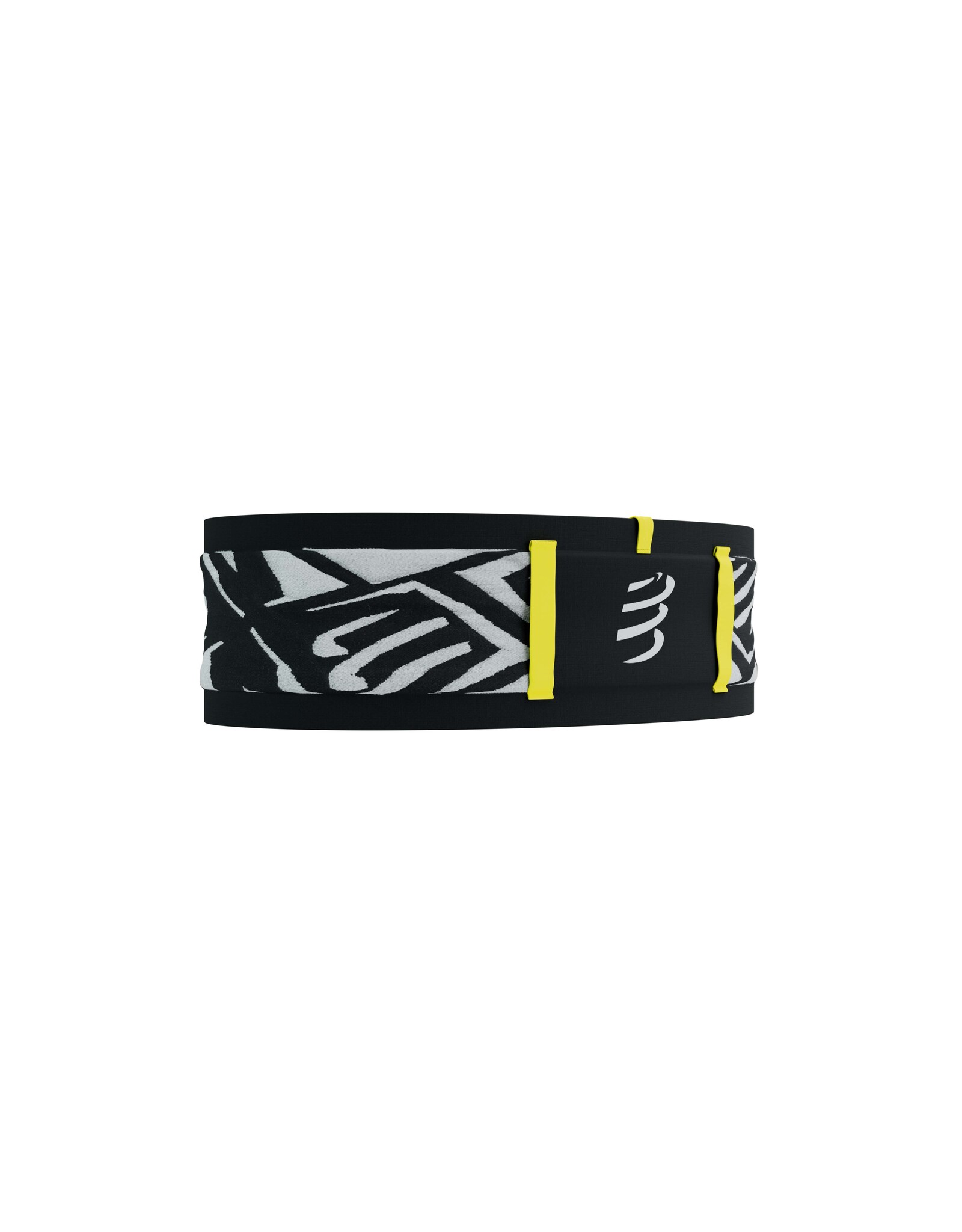 Compressport Free Belt Pro - Black/White/Safety Yellow