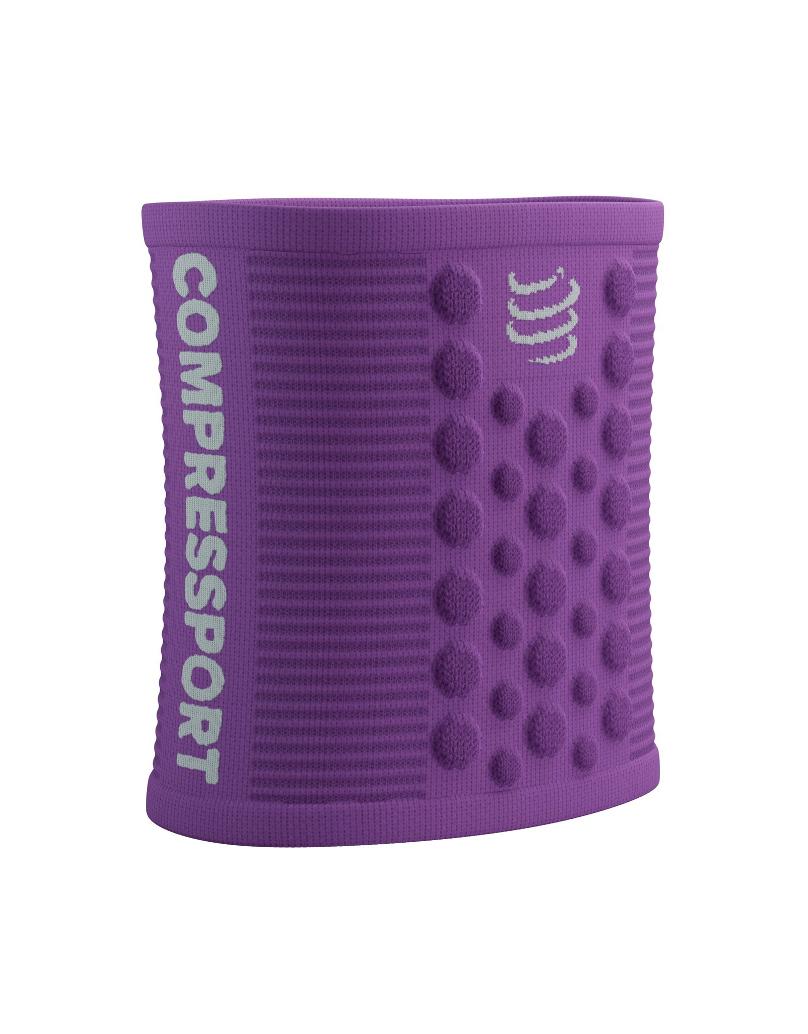 Compressport Sweatbands 3D.Dots - Royal Lilac/White