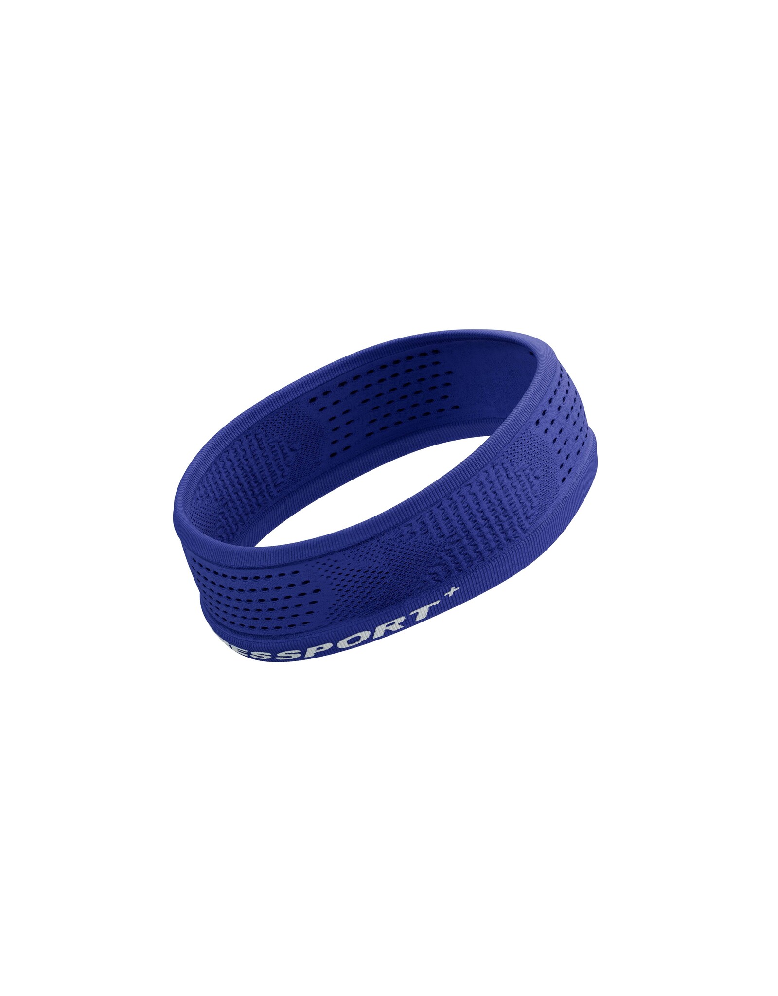 Compressport Thin Headband On/Off - Dazzling Blue/White