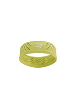 Compressport Thin Headband On/Off - Green Sheen/White