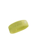 Compressport Thin Headband On/Off - Green Sheen/White