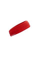 Compressport Thin Headband On/Off - Core Red/White