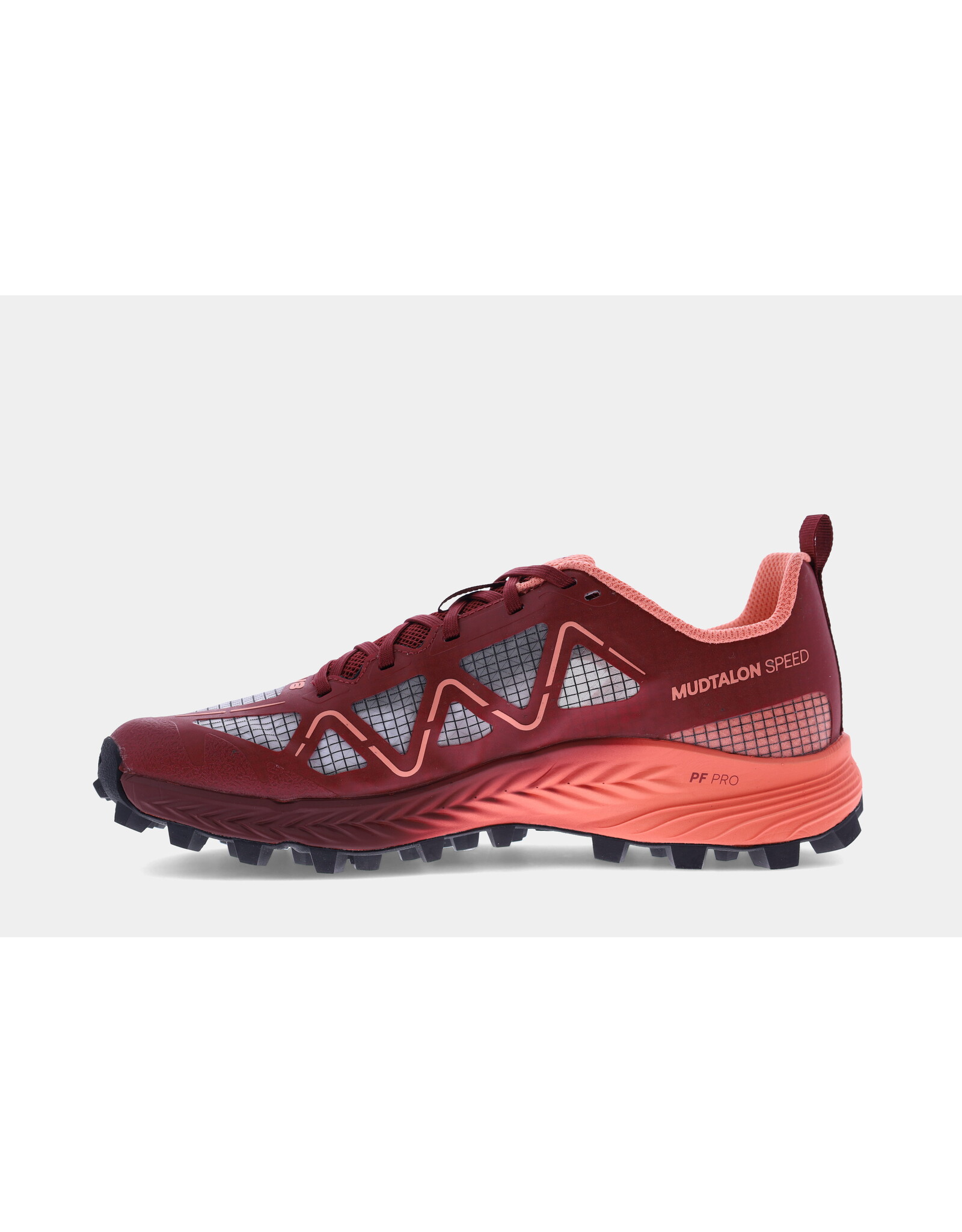 INOV8 MudTalon Speed - Femme - Burgundy/Coral