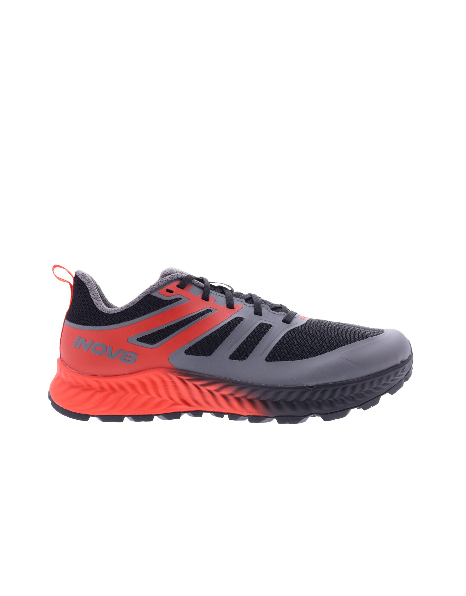 Inov-8 TrailFly - Homme - Black/Fiery Red/Dark Grey