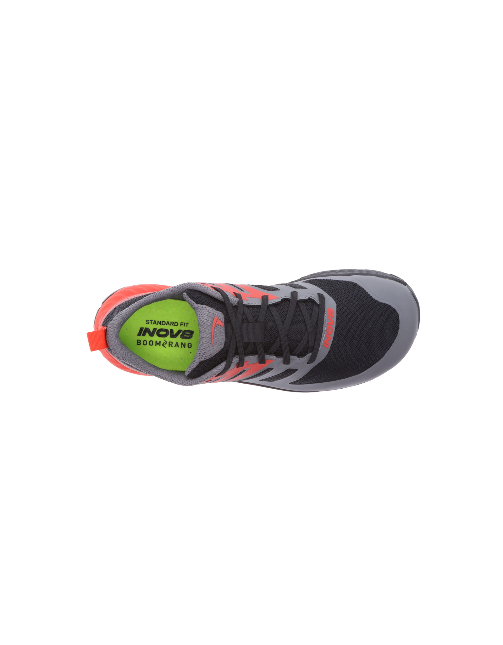 Inov-8 TrailFly - Heren - Black/Fiery Red/Dark Grey