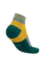 Compressport Ultra Trail Low Socks - Slate Grey/Saffron