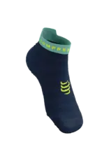 Compressport Pro Racing Socks v4.0 Run Low - Shell Blue/Purple