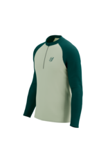 Compressport Trail HZ LS Tshirt M - Sugar/Storm