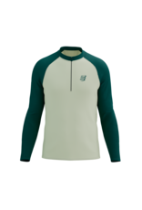 Compressport Trail HZ LS Tshirt M - Sugar/Storm
