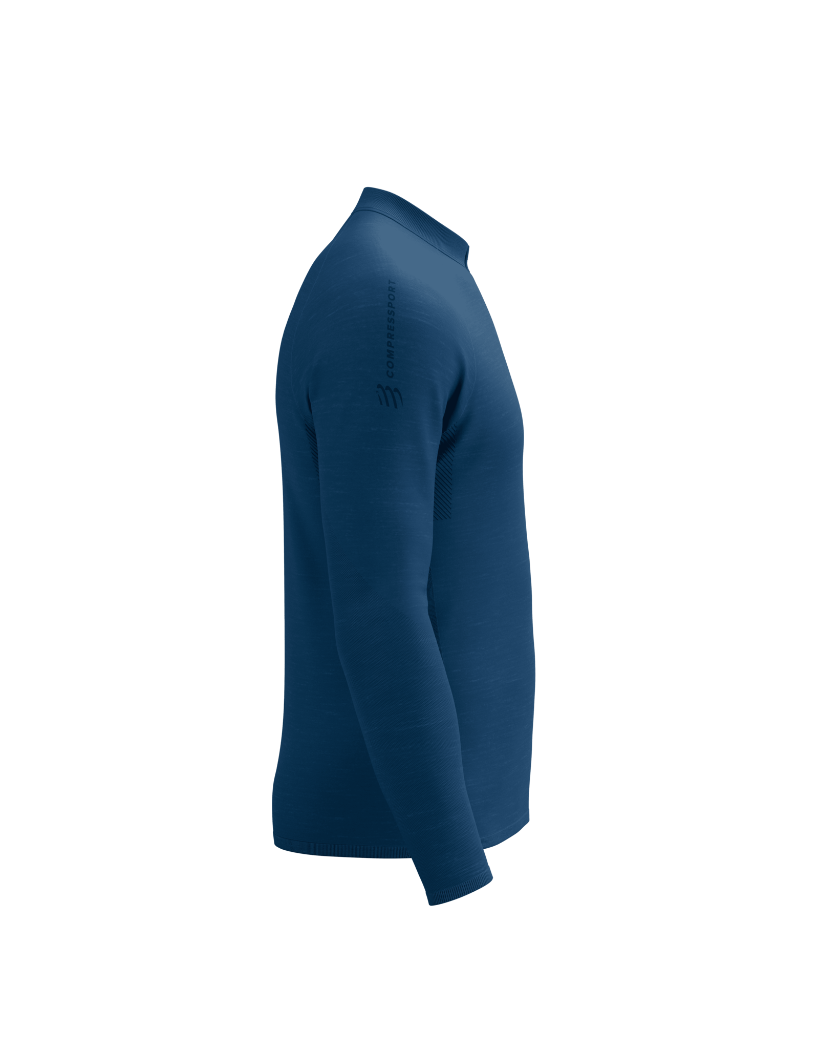 Compressport Trail HZ LS Tshirt M - Poseidon
