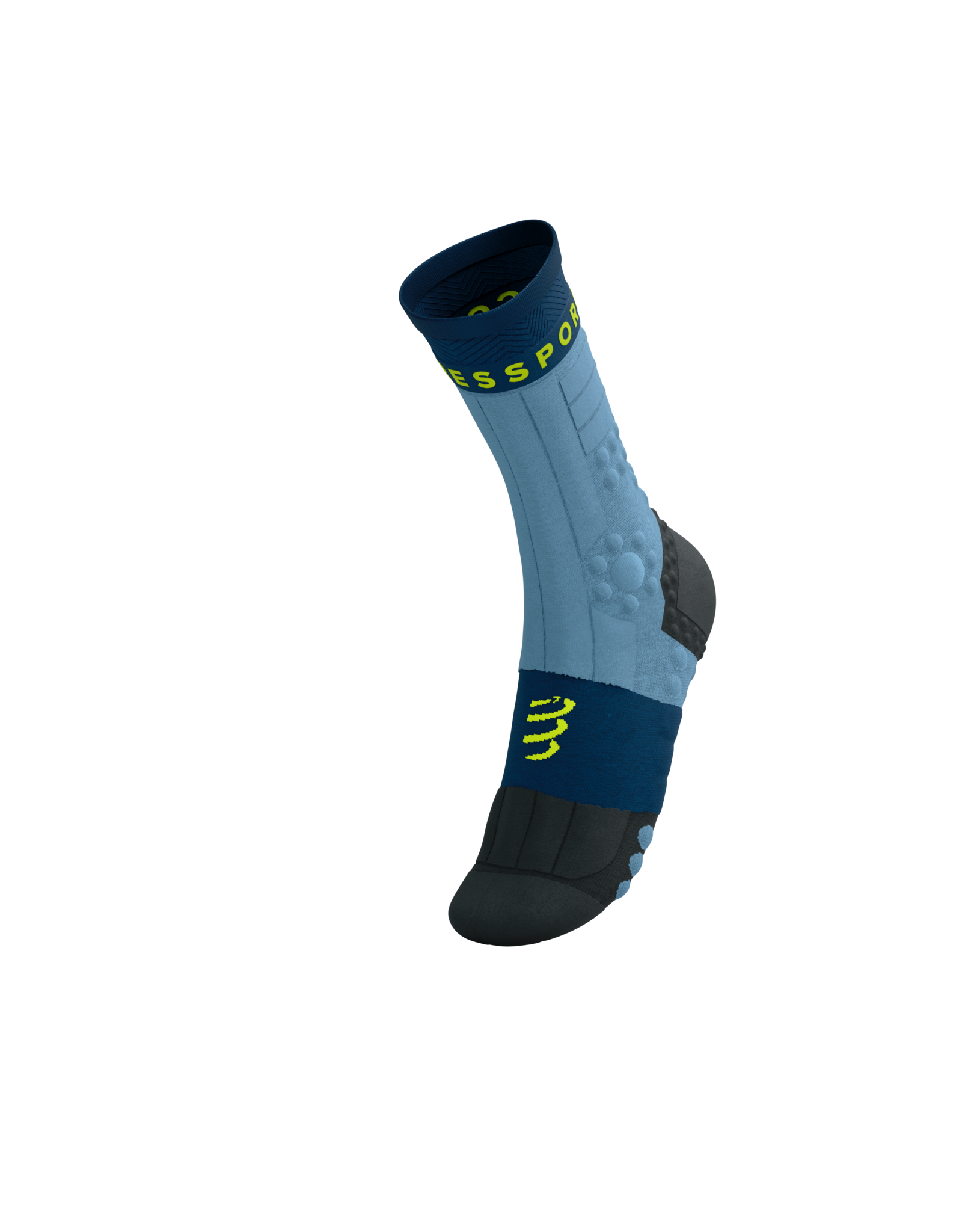 Compressport Pro Racing Socks Winter Trail - Denim/Poseidon