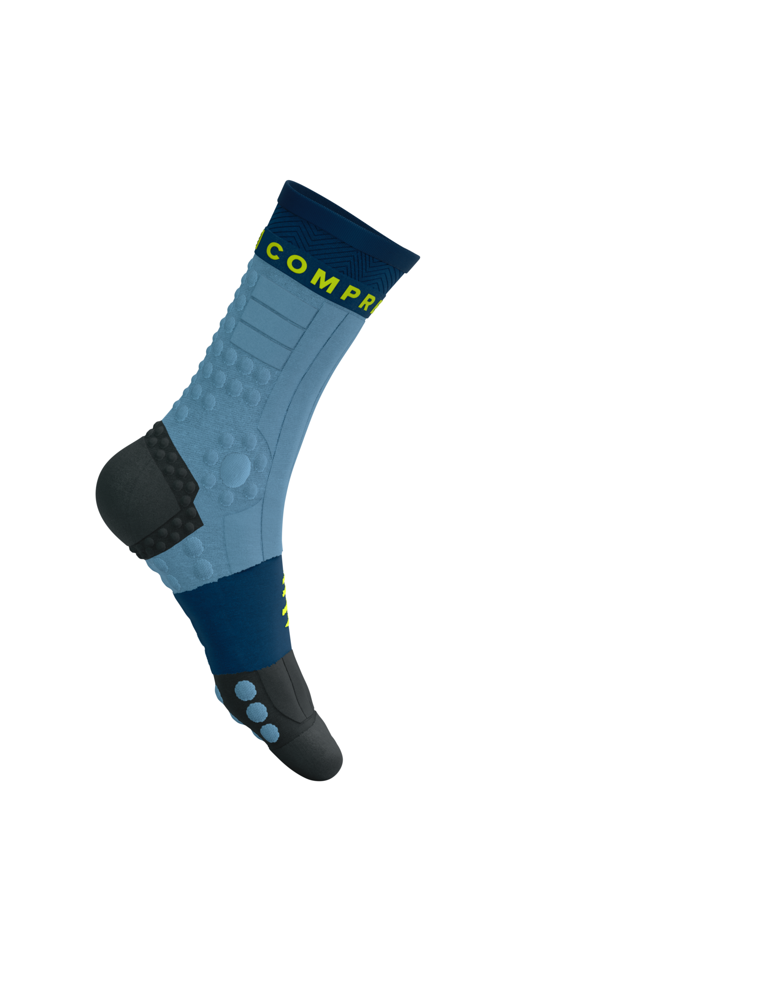 Compressport Pro Racing Socks Winter Trail - Denim/Poseidon