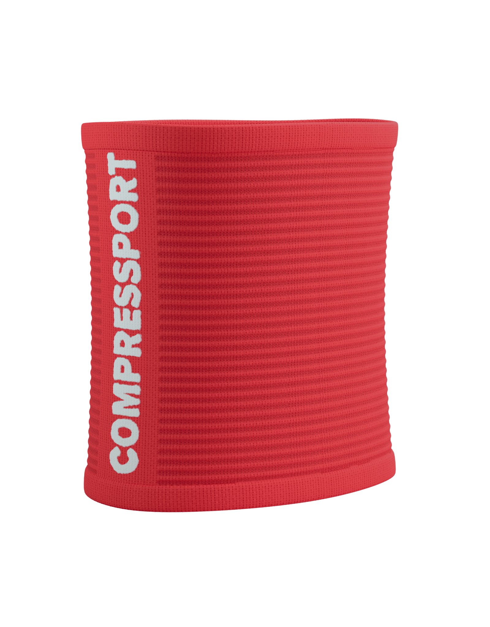 Compressport Sweatbands 3D.Dots - Fluo Red/White