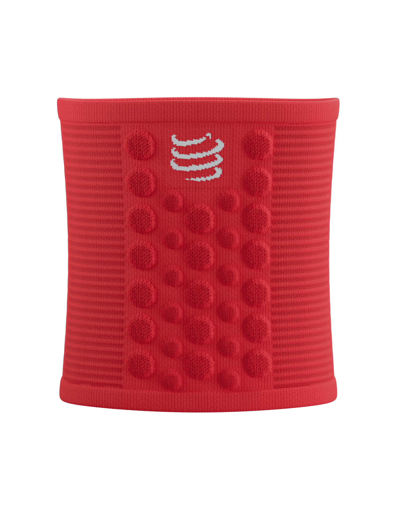 Compressport Sweatbands 3D.Dots - Fluo Red/White