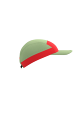 Compressport 5 Panel Light Cap - Nile/Fluo Red Compressport 5 Panel Light Cap - Nile/Fluo Red