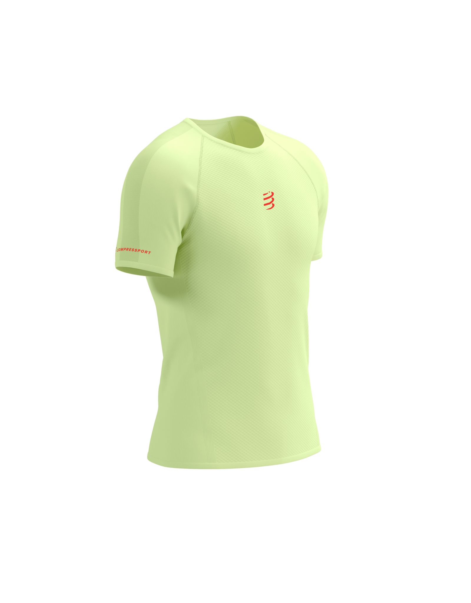 Compressport Trail Racing SS Tshirt M - Shadow Lime