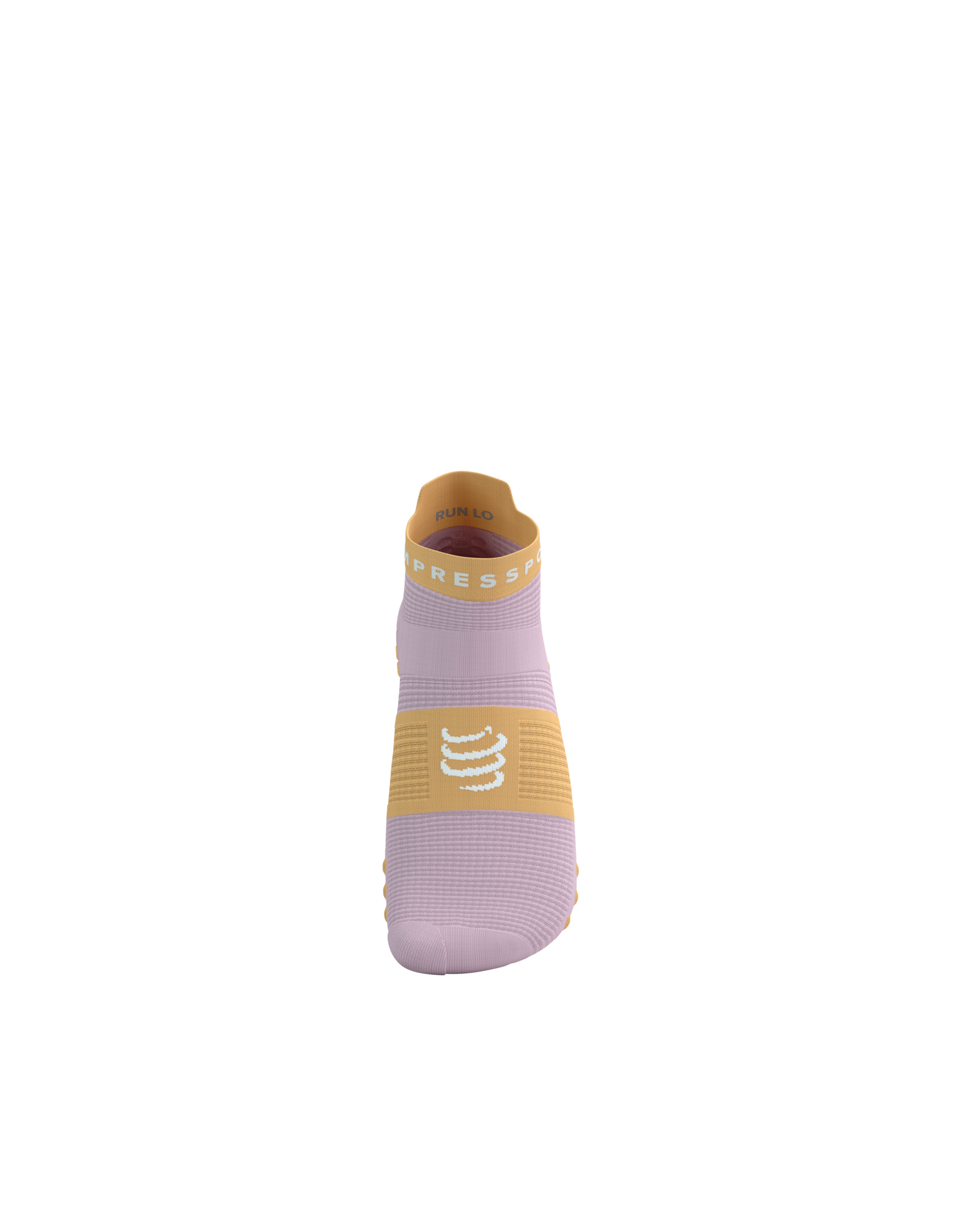 Compressport Pro Racing Socks V4.0 Run Low - Roseate/Buff Orange