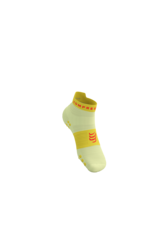 Compressport Pro Racing Socks V4.0 Run Low - Elf Yellow/Fluo Red