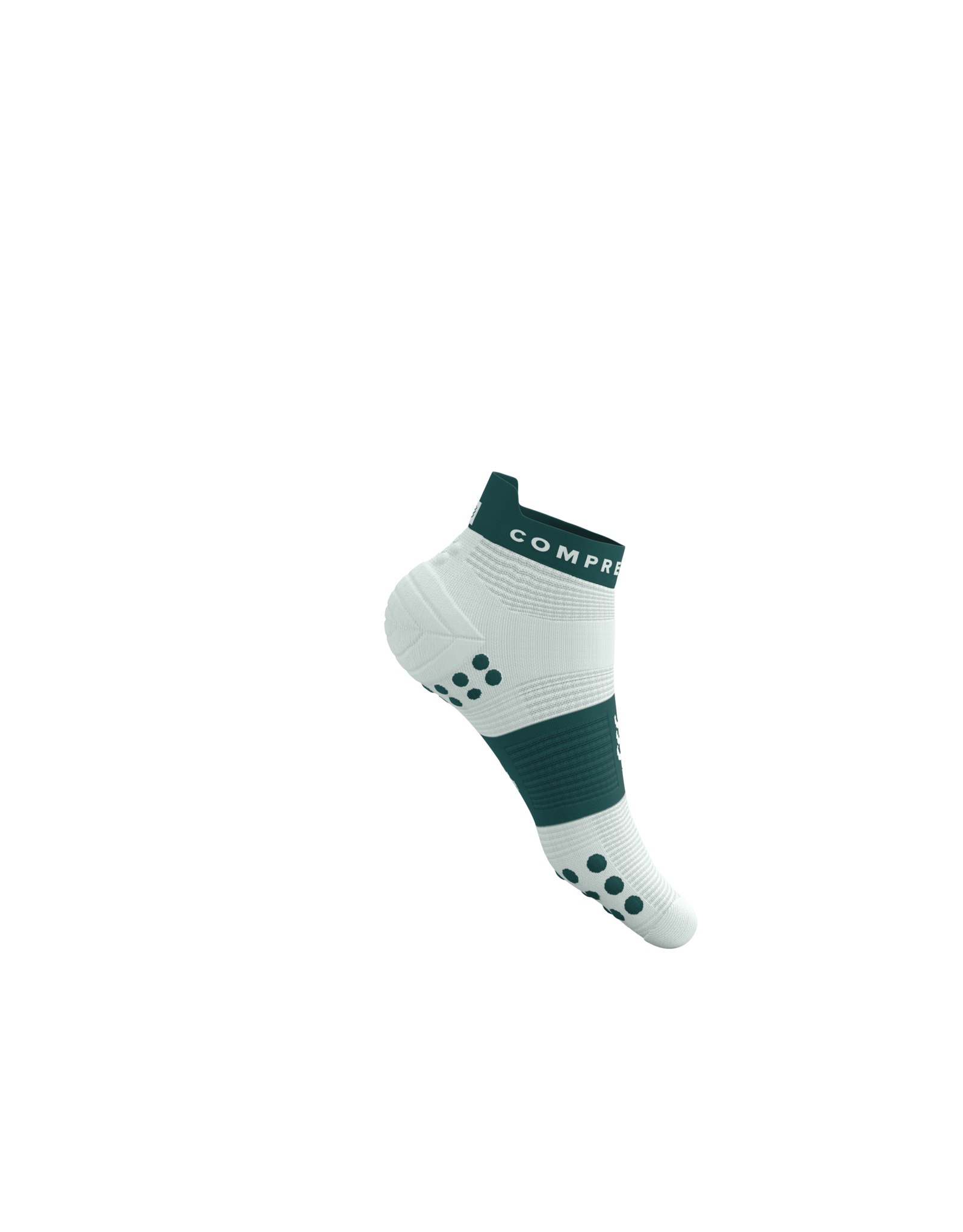 Compressport Pro Racing Socks V4.0 Run Low - Sugar/Storm