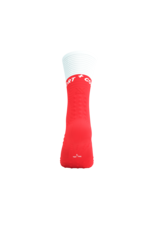 Compressport Mid Compression Socks V2.0 - Fluo Red/White