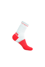 Compressport Pro Marathon Socks V2.0 - Fluo Red/White