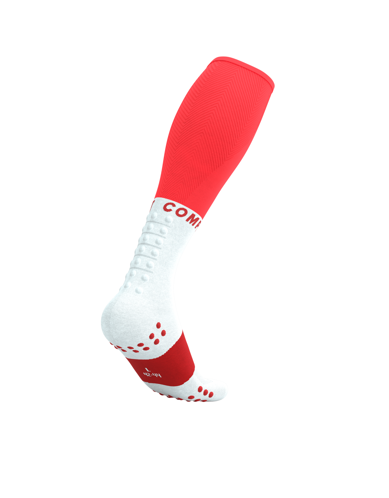 Compressport Full Socks Oxygen - Fluo Red