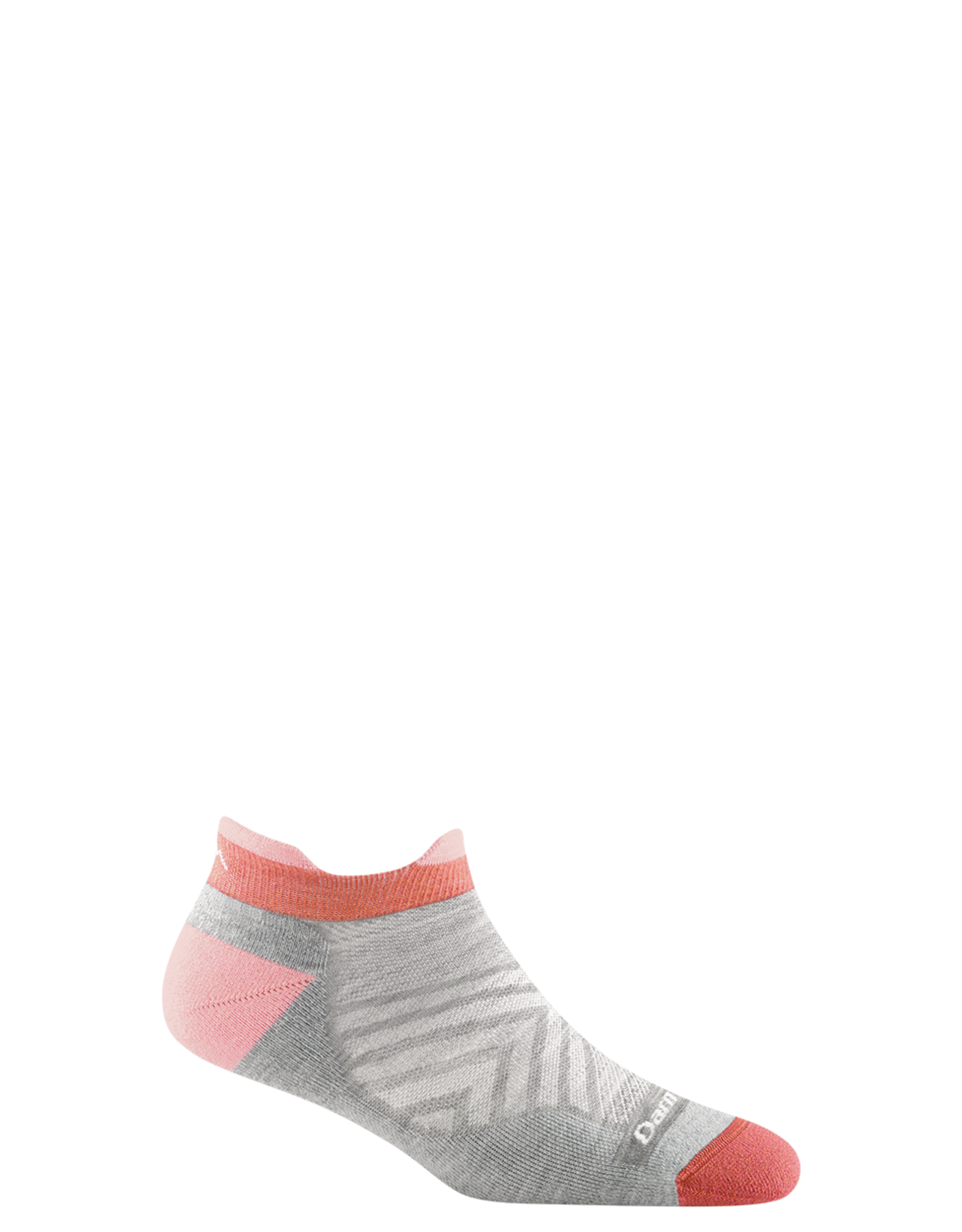 Darn Tough Run No Show Tab Ultra-Lightweight with Cushion - Ash