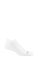 Darn Tough Run No Show Tab Ultra-Lightweight with Cushion - White