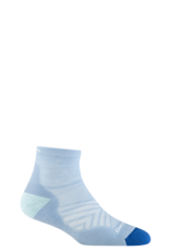 Darn Tough Run 1/4 Ultra-Lightweight with Cushion - Sky