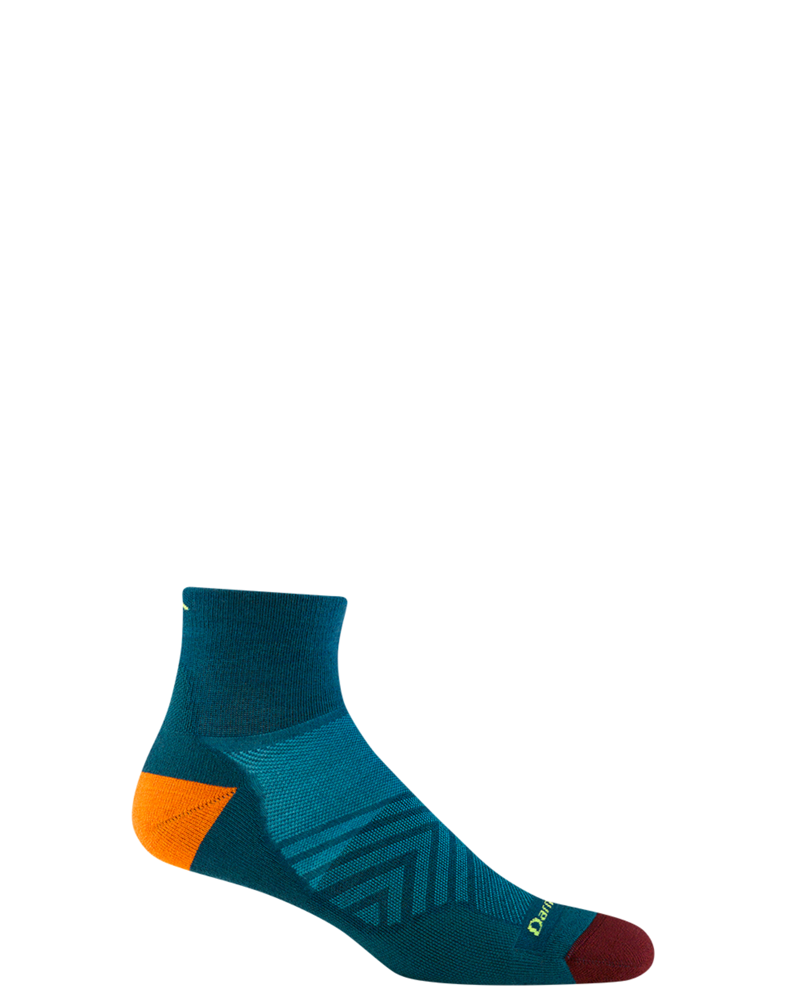 Darn Tough Run 1/4 Ultra-Lightweight with Cushion - Dark Teal