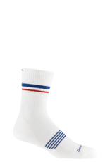 Darn Tough Element Micro Crew Lightweight with Cushion - White