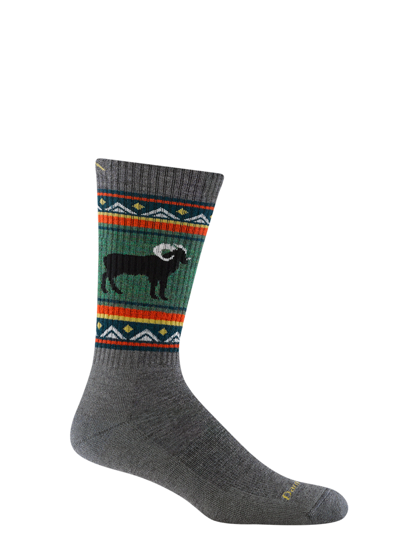 Darn Tough VanGrizzle Boot Midweight with Cushion - Gray