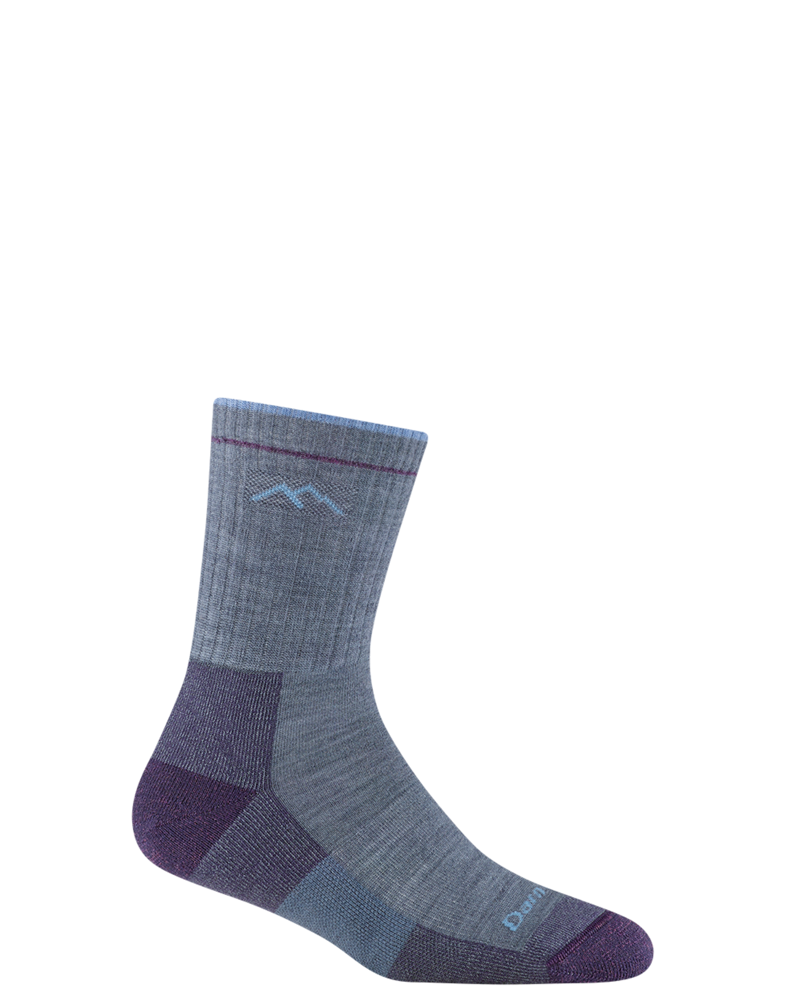 Darn Tough Hiker Micro Crew Midweight with Cushion - Light Denim