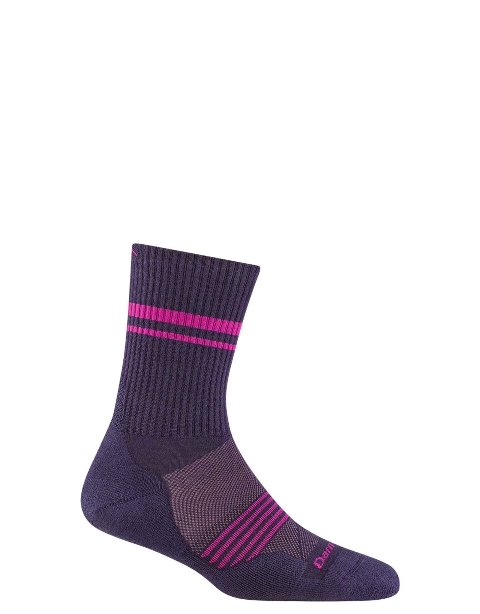 Darn Tough Element Micro Crew Lightweight with Cushion - Blackberry