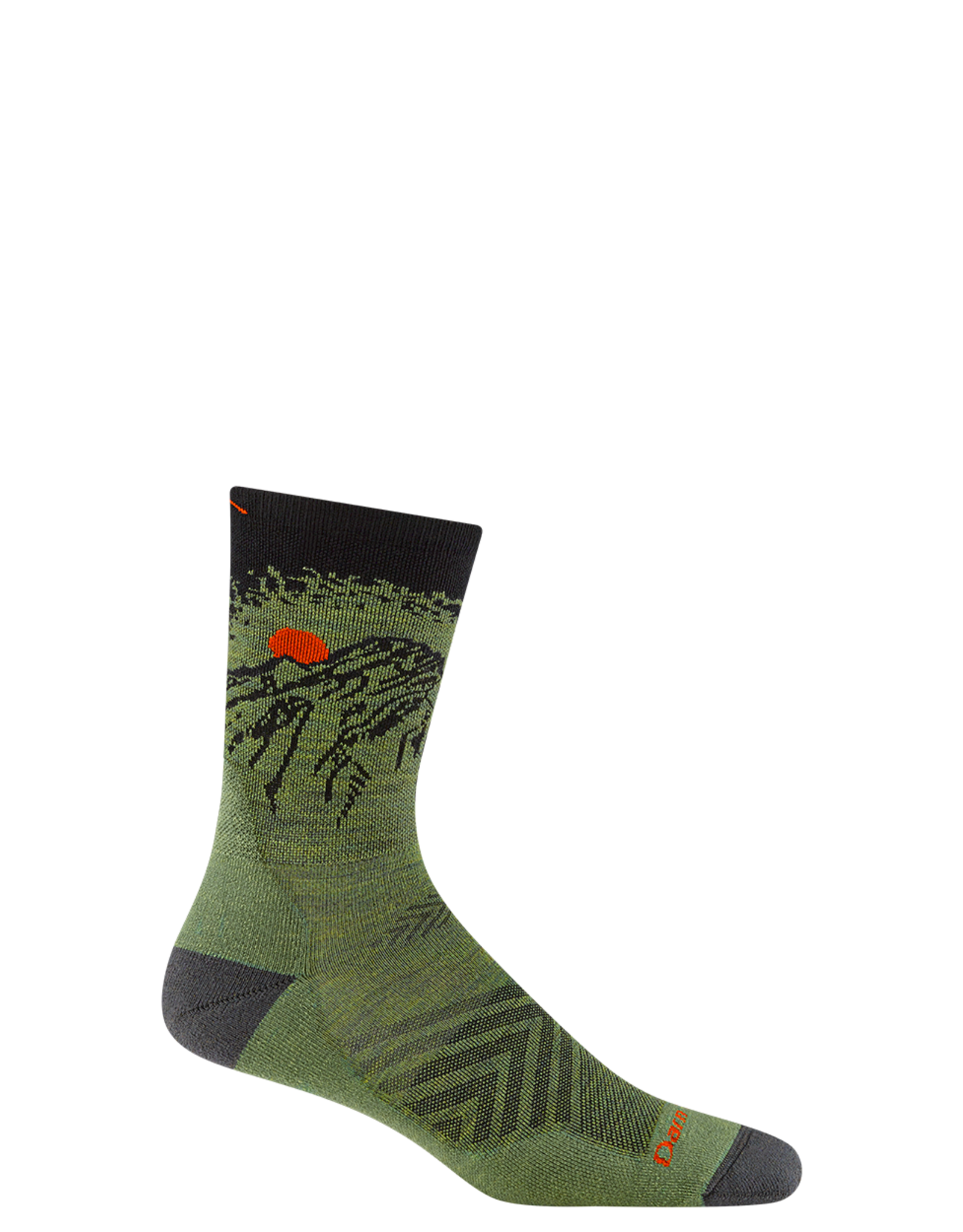 Darn Tough Vert Micro Crew Ultra-Lightweight with Cushion - Lichen