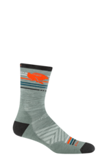Darn Tough Pacer Micro Crew Ultra-Lightweight with Cushion - Seafoam