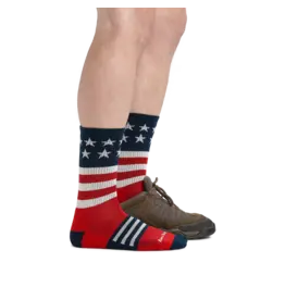 Darn Tough Captain Stripe Micro Crew Lightweight with Cushion