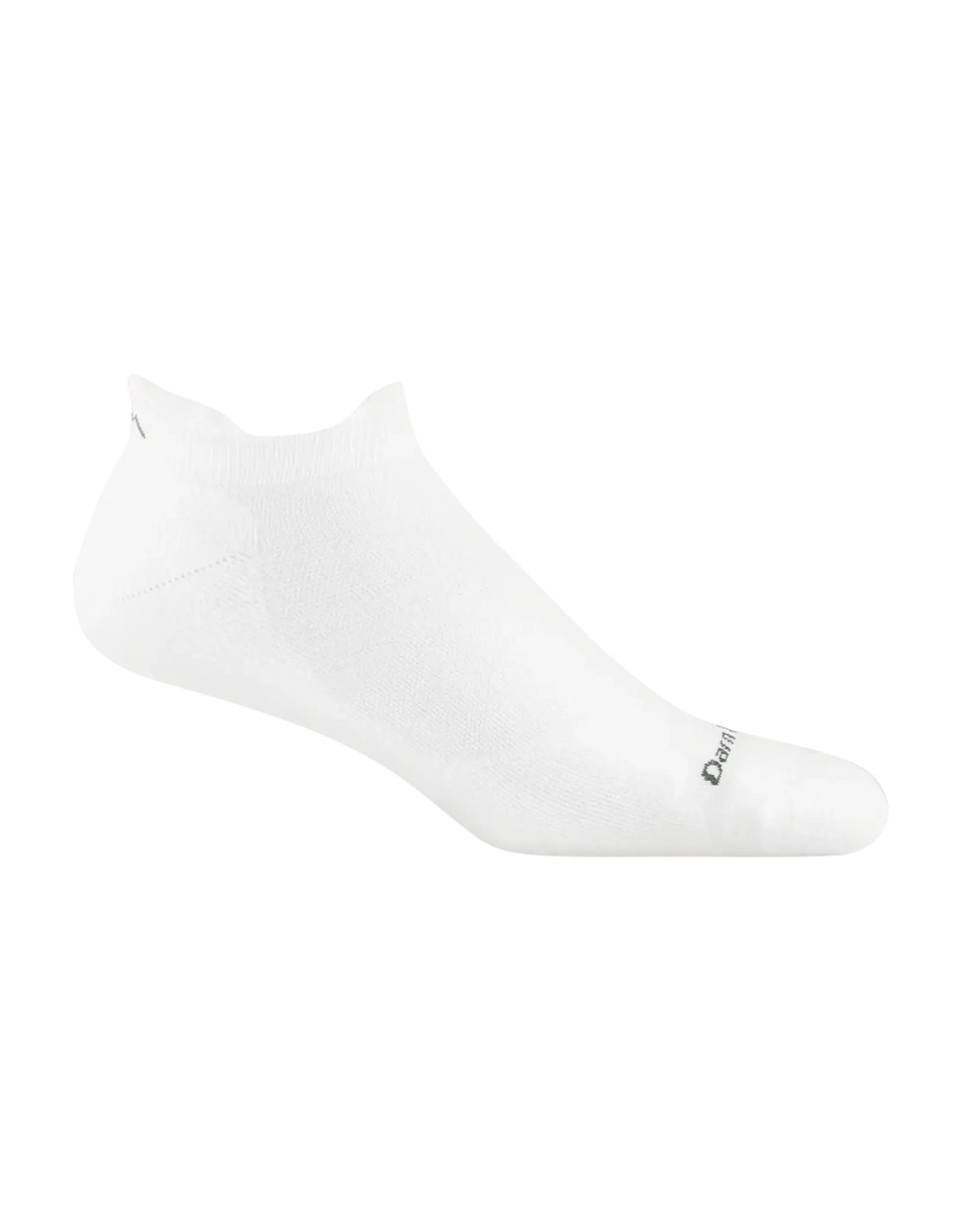 Darn Tough Run No Show Tab Ultra-Lightweight - White